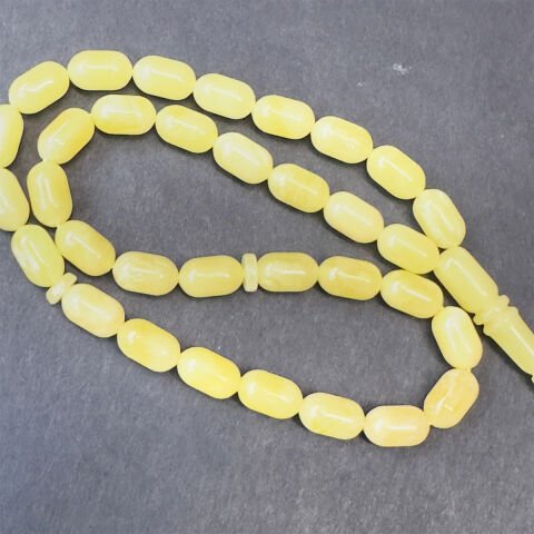 Kaliningrad Damla Kehribar Kapsül Tespih 5*9 (mm)-6