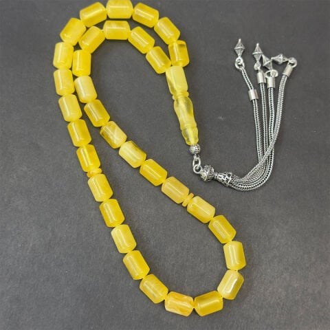 Kaliningrad Damla Kehribar Kapsül Tespih 7*10,5 (mm)