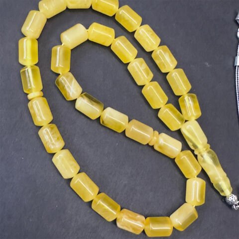 Kaliningrad Damla Kehribar Kapsül Tespih 7*10,5 (mm)