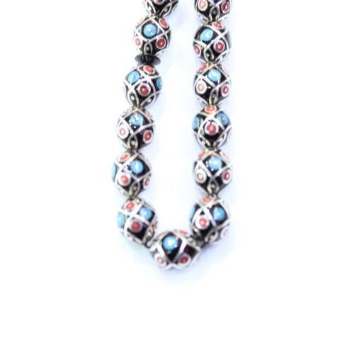 Usta İşçilikli İşlemeli Oltu Taşı Tespih 10*12 (mm)