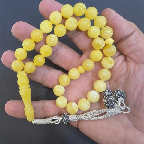 Akça Kaliningrad Damla Kehribar Tespih 11 (mm)