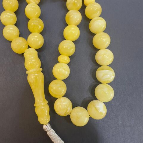 Akça Kaliningrad Damla Kehribar Tespih 11 (mm)