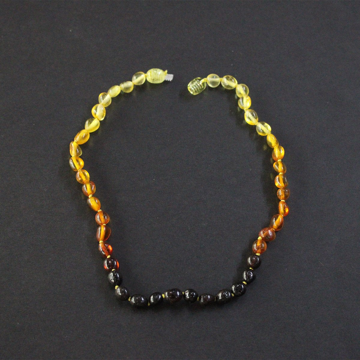 Renk Geçişli Ukrayna Damla Kehribar Bebek Kolye 5,5 (gr)