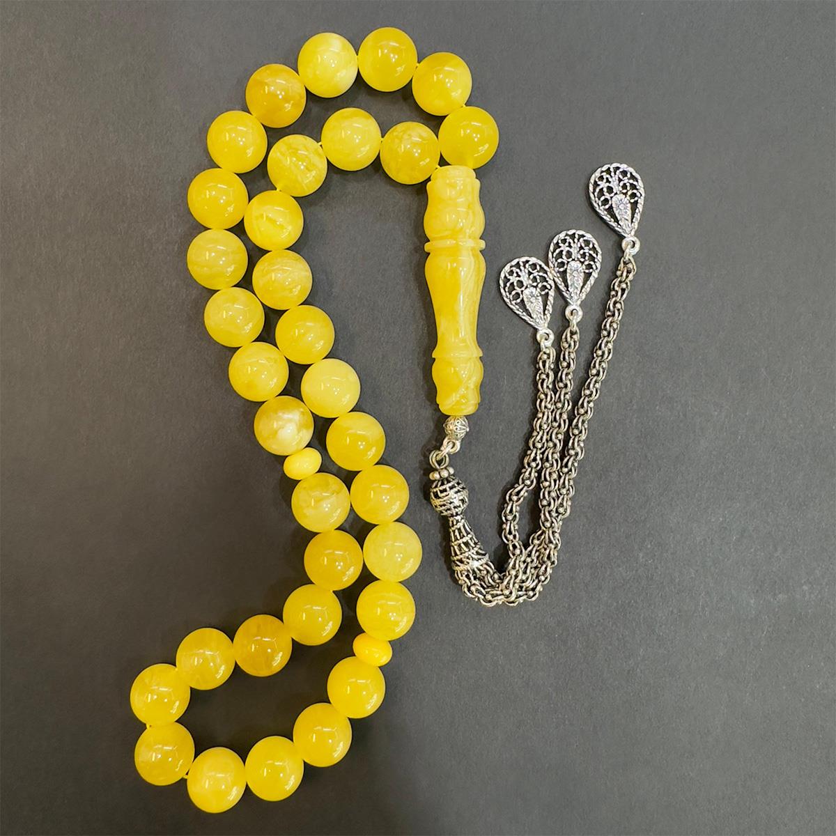 Akça Kaliningrad Damla Kehribar Tespih 11,5 (mm)