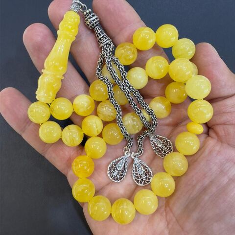 Akça Kaliningrad Damla Kehribar Tespih 11,5 (mm)