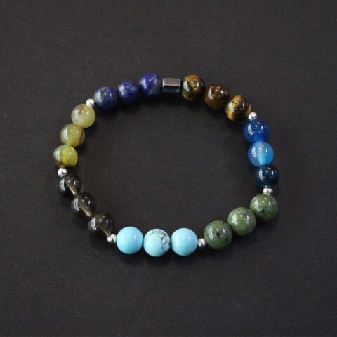 Burç Taşları Terazi Çakra Bileklik