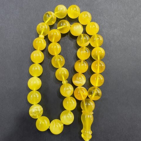 Yarım Ay Kaliningrad Damla Kehribar Tespih 12 (mm)