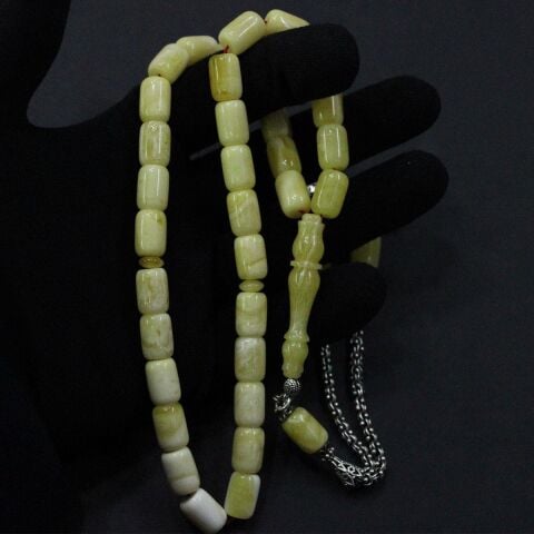 Akça Kaliningrad Damla Kehribar Tespih 9*13 (mm)