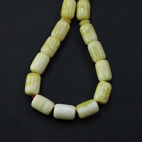 Akça Kaliningrad Damla Kehribar Tespih 9*13 (mm)