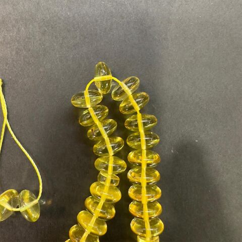 Kaliningrad Damla Kehribar Basık Su Damlası 9*5 (mm)