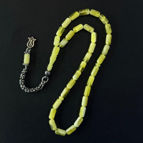 Kaliningrad Damla Kehribar Kapsül Tespih 4*8 (mm)-2