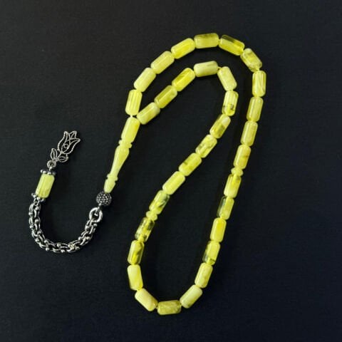 Kaliningrad Damla Kehribar Kapsül Tespih 4*8 (mm)-4