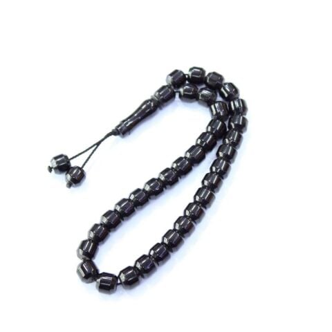 Oltu Taşı Tespih Kısa Kapsül 10*8,5 (mm)