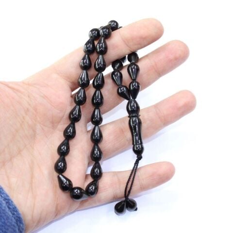 Oltu Taşı Tespih Damla Model