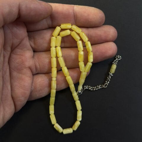 Kaliningrad Damla Kehribar Kapsül Tespih 4*8,5 (mm)