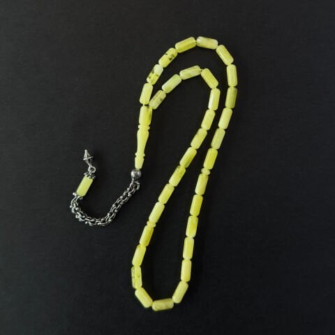 Kaliningrad Damla Kehribar Kapsül Tespih 4*8,5 (mm)-1