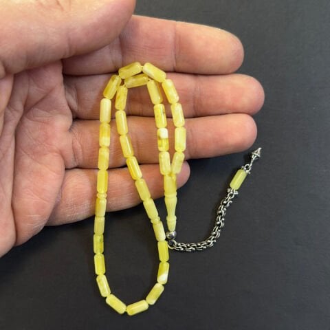 Kaliningrad Damla Kehribar Kapsül Tespih 4*8,5 (mm)-1