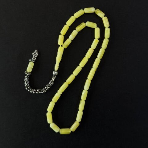 Kaliningrad Damla Kehribar Kapsül Tespih 4*8,5 (mm)-3