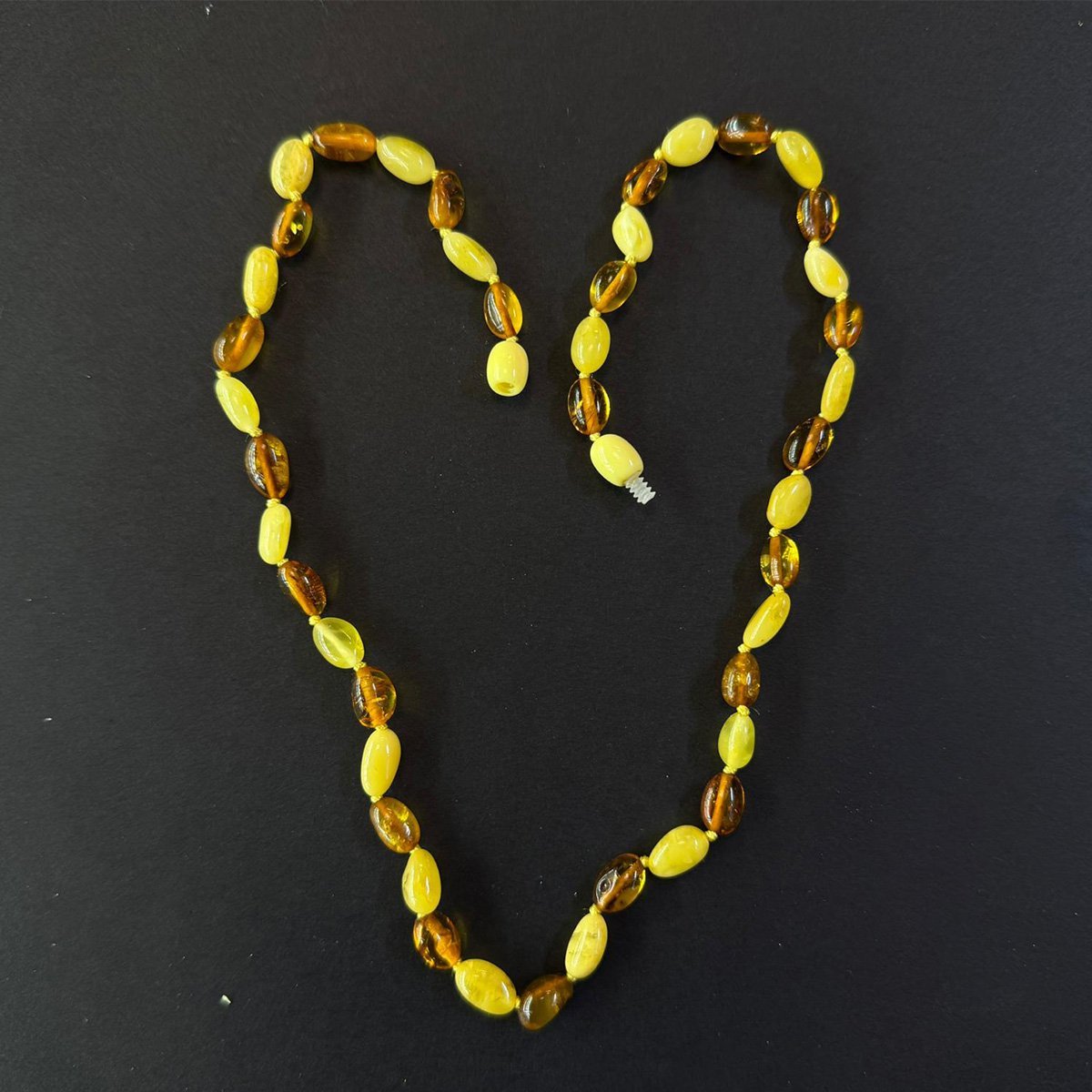 Garson Boy Kaliningrad Damla Kehribar Karma Kolye 7,5 (gr)