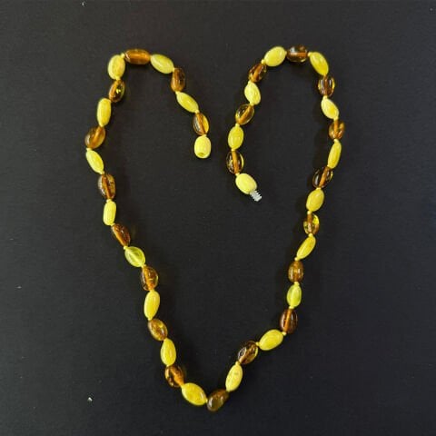 Garson Boy Kaliningrad Damla Kehribar Karma Kolye 7,5 (gr)