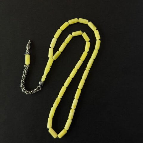 Kaliningrad Damla Kehribar Kapsül Tespih 4*9,5 (mm)