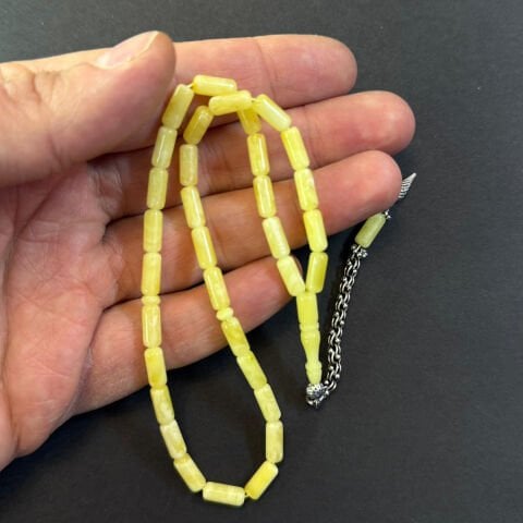 Kaliningrad Damla Kehribar Kapsül Tespih 4*9,5 (mm)