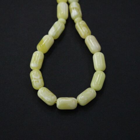 Kaliningrad Akça Damla Kehribar Tespih 5,5*9,5 (mm)