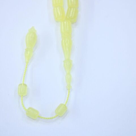 Usta İşçilikli Kaliningrad Damla Kehribar Tespih 7*9 (mm)