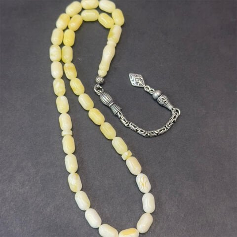 Akça Kaliningrad Damla Kehribar Kapsül Tespih 5,5*9 (mm)