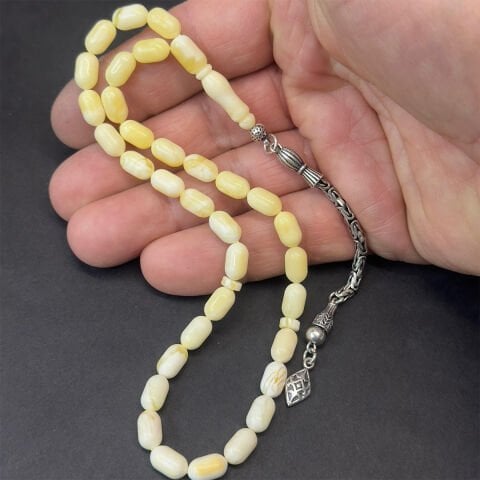 Akça Kaliningrad Damla Kehribar Kapsül Tespih 5,5*9 (mm)