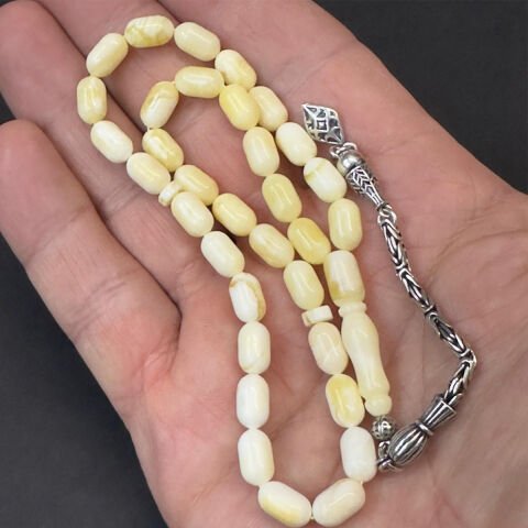 Akça Kaliningrad Damla Kehribar Kapsül Tespih 5,5*9 (mm)