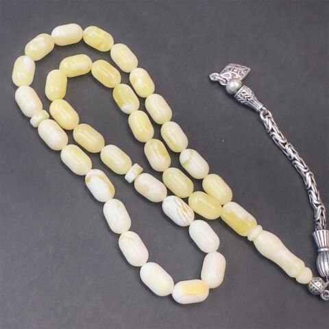 Akça Kaliningrad Damla Kehribar Kapsül Tespih 5,5*9 (mm)