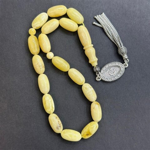 Maskot Kaliningrad Damla Kehribar Tespih 7.5*14 (mm)