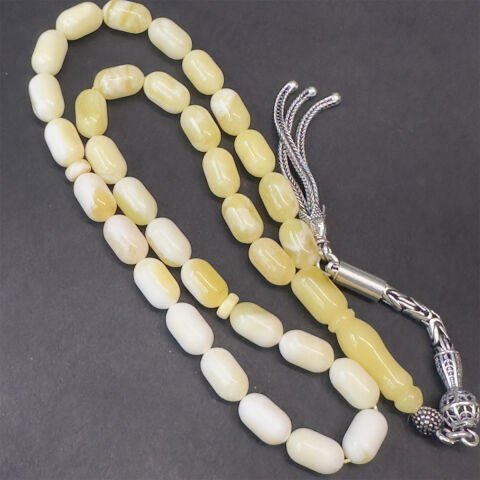 Akça Kaliningrad Damla Kehribar Kapsül Tespih 5,5*9 (mm)-1