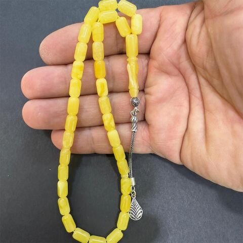 Kaliningrad Damla Kehribar Kapsül Model Tespih 5,5*9 (mm)