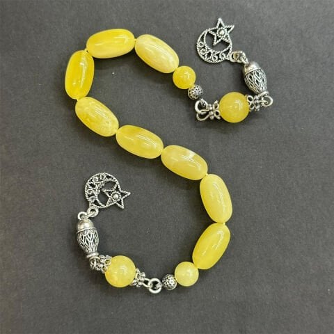 Kaliningrad Damla Kehribar Zaza Tespih 7,5*14 (mm)