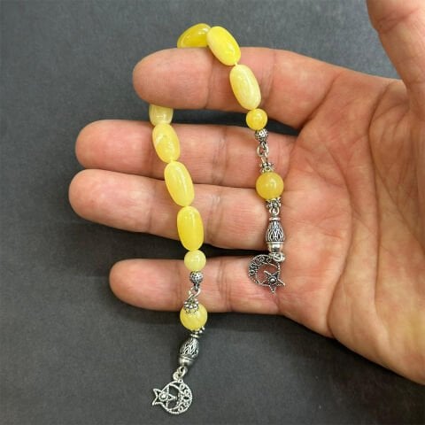 Kaliningrad Damla Kehribar Zaza Tespih 7,5*14 (mm)