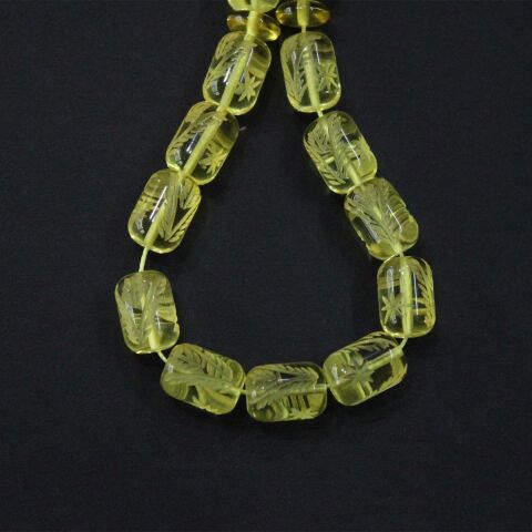 Kalem İşi Kaliningrad Damla Kehribar Tespih 7,5*11 (mm)