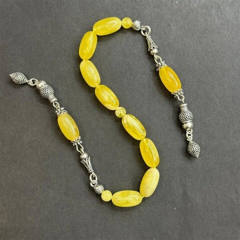 Kaliningrad Damla Kehribar Zaza Tespih 7,5*14 (mm)-1