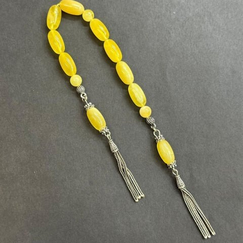 Kaliningrad Damla Kehribar Zaza Tespih 7,5*14 (mm)-2