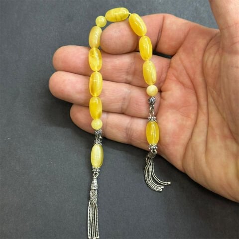 Kaliningrad Damla Kehribar Zaza Tespih 7,5*14 (mm)-2