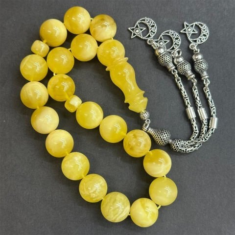 Maskot Kaliningrad Damla Kehribar Tespih 12,5 (mm)