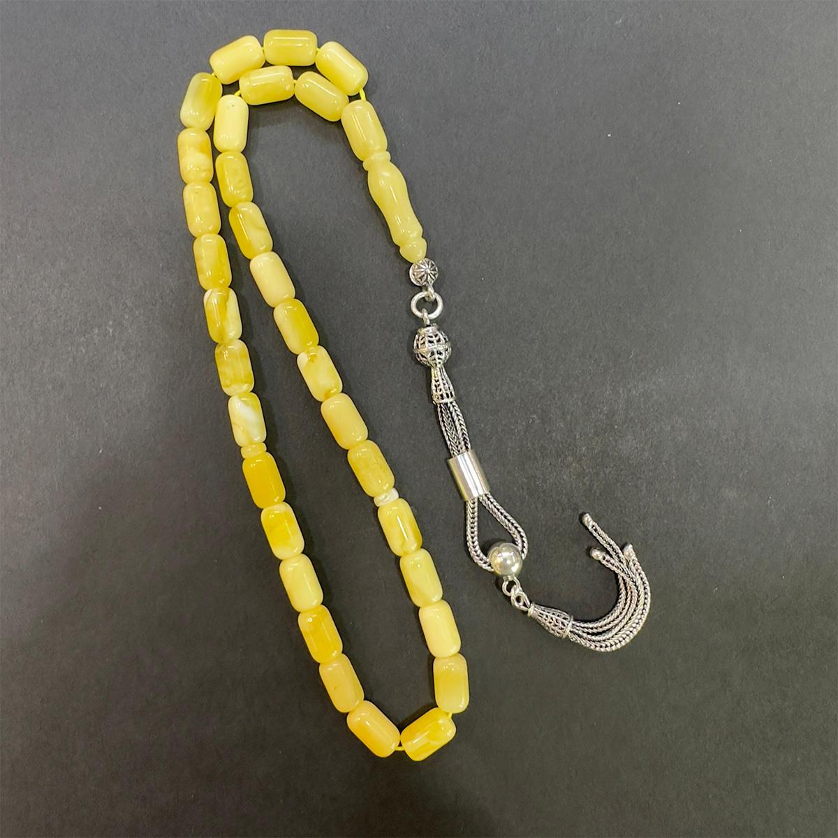 Akça Kaliningrad Damla Kehribar Kapsül Tespih 5.5*9 (mm)