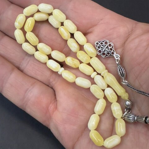 Akça Kaliningrad Damla Kehribar Kapsül Tespih 5*9 (mm)-2