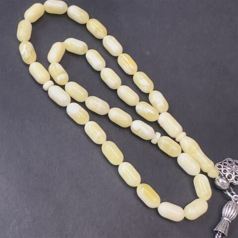 Akça Kaliningrad Damla Kehribar Kapsül Tespih 5*9 (mm)-2