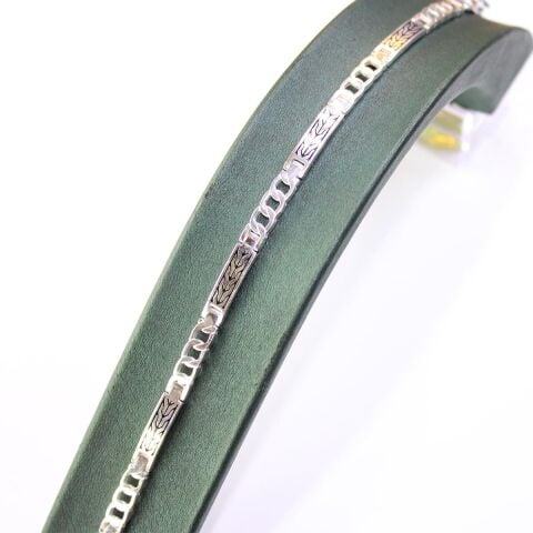 Gümüş Erkek Bileklik No: 11