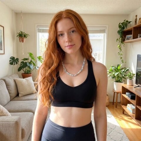 Morganit Doğal Taş Kolye