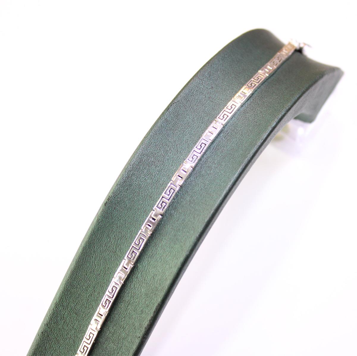 Gümüş Erkek Bileklik No: 12