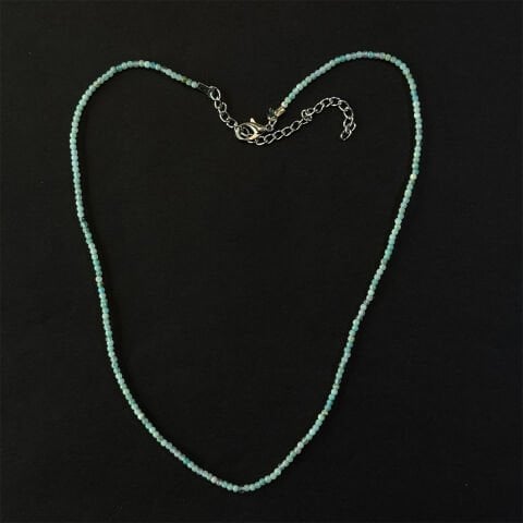 Minik Taşlı Amazonit Kolye