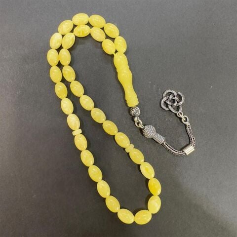 Kaliningrad Damla Kehribar Beyzi Model Tespih 5.8*8 (mm)